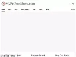 Sites similar to mypetfoodstore.com