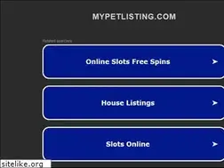 Sites similar to mypetlisting.com
