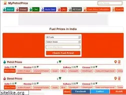 Sites similar to mypetrolprice.com