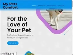 Sites similar to mypetscomfort.com