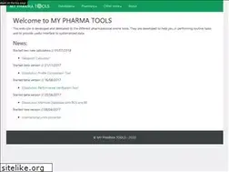 Sites similar to mypharmatools.com