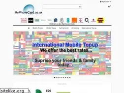 Sites similar to myphonecard.co.uk