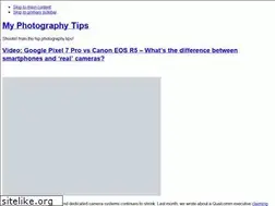 Sites similar to myphotographytips.com