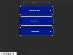 Sites similar to myplacewakeforest.com