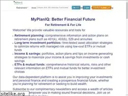 Sites similar to myplaniq.com