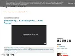 Sites similar to myplatereview.blogspot.com