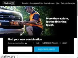 Sites similar to myplates.com.au