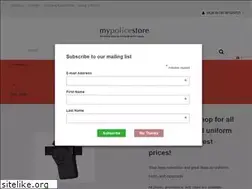 Sites similar to mypolicestore.com
