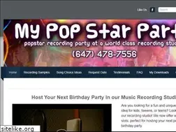Sites similar to mypopstarparty.com