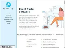 Sites similar to myportalapp.com