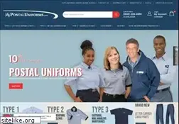Sites similar to mypostaluniforms.com