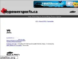Sites similar to mypowersports.ca