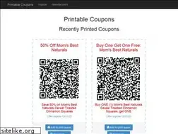 Sites similar to myprintable.coupons