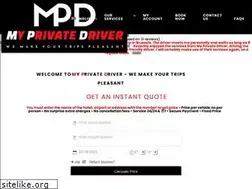 Sites similar to myprivatedriver.be