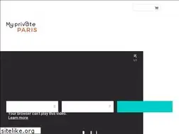 Sites similar to myprivateparis.com