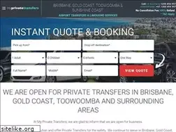 Sites similar to myprivatetransfers.com.au