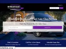Sites similar to myproautoglass.com