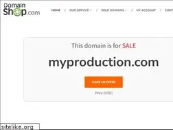Sites similar to myproduction.com