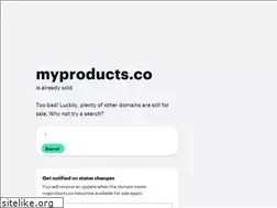 Sites similar to myproducts.co