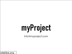 Sites similar to myproject.com