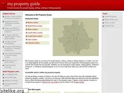 Sites similar to mypropertyguide.co.uk