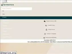 Sites similar to myprotein.fi