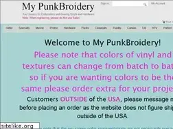 Sites similar to mypunkbroidery.com