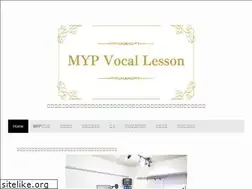 Sites similar to mypvocal.com