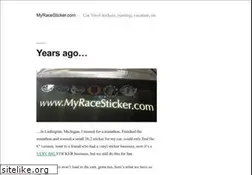 Sites similar to myracesticker.com