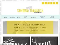 Sites similar to myramblingthoughts.org