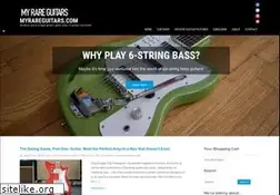 Sites similar to myrareguitars.com
