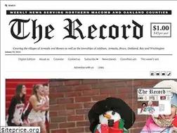Sites similar to myrecordnewspaper.com