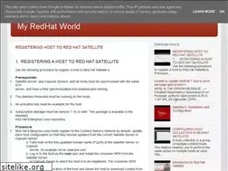 Sites similar to myredhatpost.blogspot.com