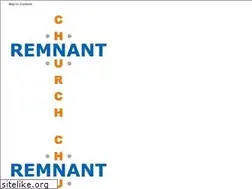 Sites similar to myremnantchurch.org