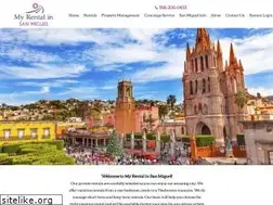 Sites similar to myrentalinsanmiguel.com