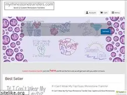 Sites similar to myrhinestonetransfers.com