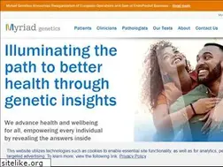 Sites similar to myriadgenetics.eu