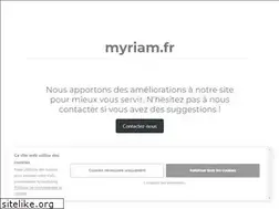 Sites similar to myriam.fr