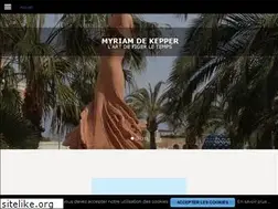Sites similar to myriamdekepper.com