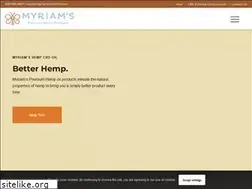 Sites similar to myriamshopehemp.com