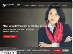 Sites similar to myriamtabetavocate.com