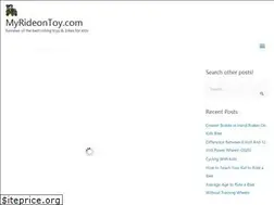 Sites similar to myrideontoy.com