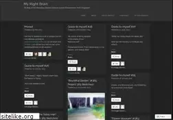 Sites similar to myrightbrain.wordpress.com