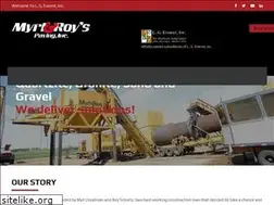 Sites similar to myrlandroyspaving.com