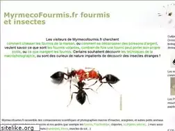 Sites similar to myrmecofourmis.fr