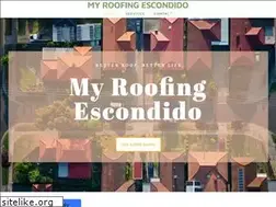 Sites similar to myroofingescondido.com