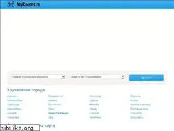 Sites similar to myroutes.ru