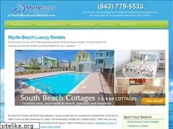 Sites similar to myrtlebeachluxuryrentals.com