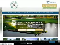 Sites similar to myrtlebeachnational.com