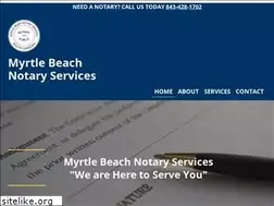 Sites similar to myrtlebeachnotary.com